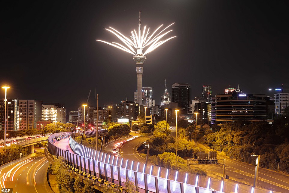 AUCKLAND: Fireworks went off as New Zealand became the first major country to cross the invisible threshold and enter 2021, after a year in which it became a rare success story during the global coronavirus pandemic
