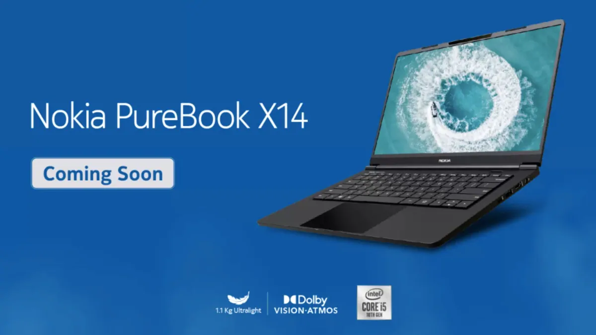 Nokia PureBook X14 Laptop Coming Soon to India, Flipkart Reveals