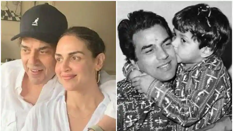 On Dharmendra’s 85th birthday, Esha and Sunny Deol share special posts: ‘Give us all your sorrows, be happy always’