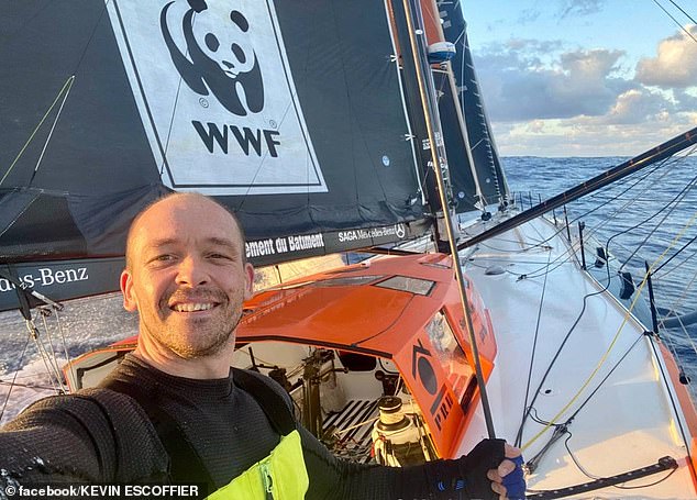 Sailor whose yacht was snapped in HALF apologises to rival