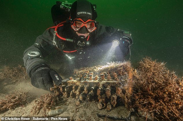 WWII: Enigma machine used by the Nazis to send secret messages found in the Baltic Sea