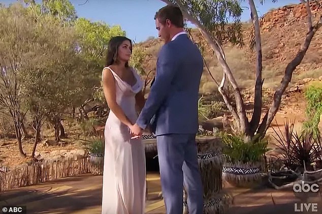 Just kidding! Instead, Weber proposed to Hannah Ann Sluss (L) during the March 10th finale, but by the time the After the Final Rose special aired they had ended their engagement
