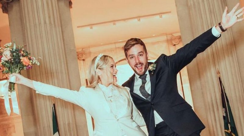 Laura Whitmore gushes about ‘magical and perfect’ wedding to Iain Stirling
