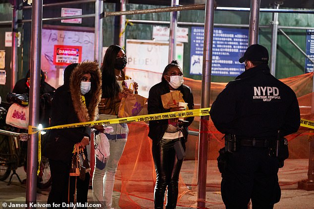One victim, a 20-year-old male, had been shot in the body, and another 20-year-old male had been shot in the left leg, according to the NYPD. The third victim, a 40-year-old male, had been shot in the torso, arms and legs. The victims were rushed to Queens General Hospital where the younger male with the gunshot wound to the body was pronounced dead