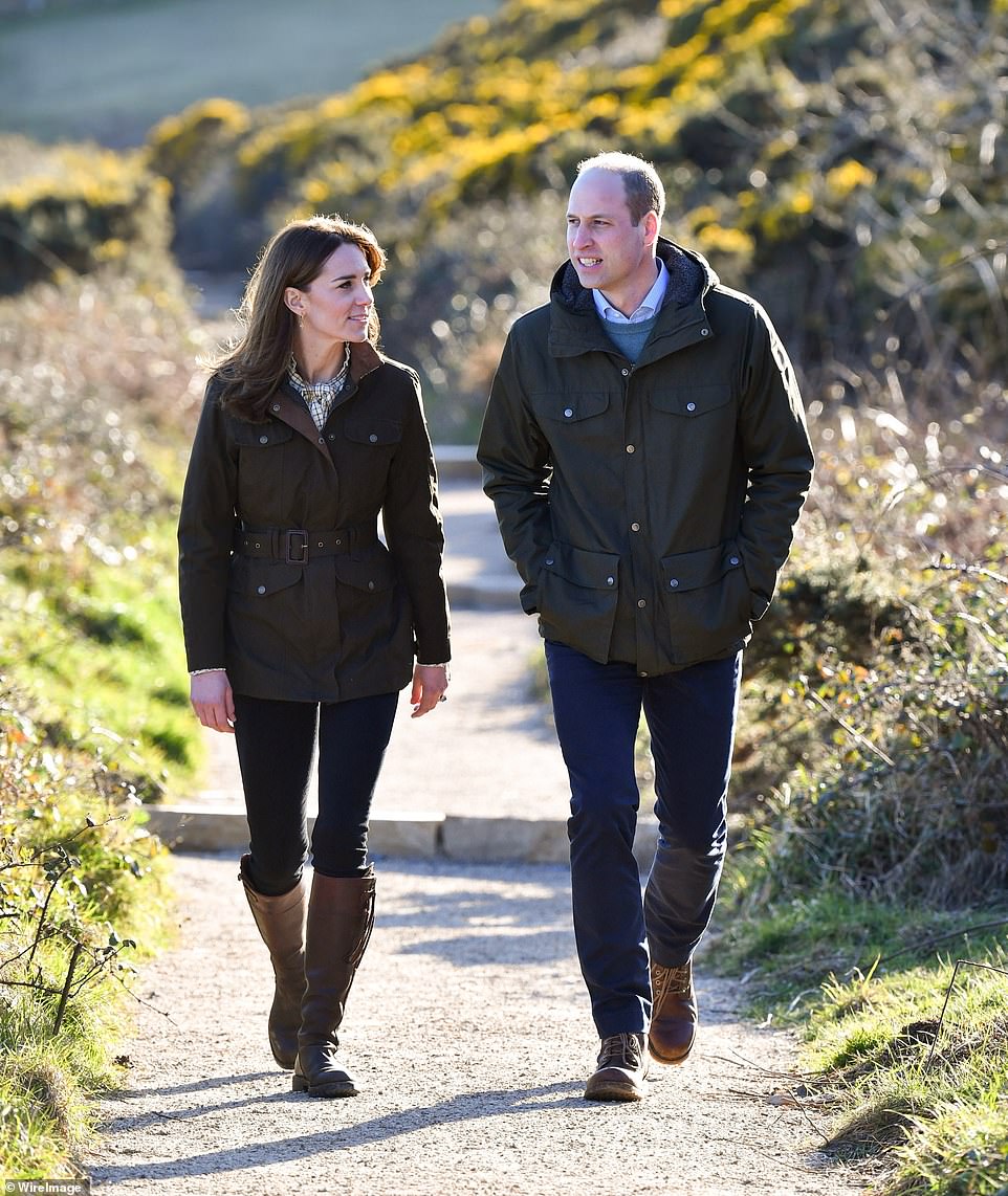 'He's loosened up a lot,' says a friend, 'they both have, in fact. As a couple William and Kate are quite cautious. People expect them to be very confident, but they aren't, not naturally anyway'
