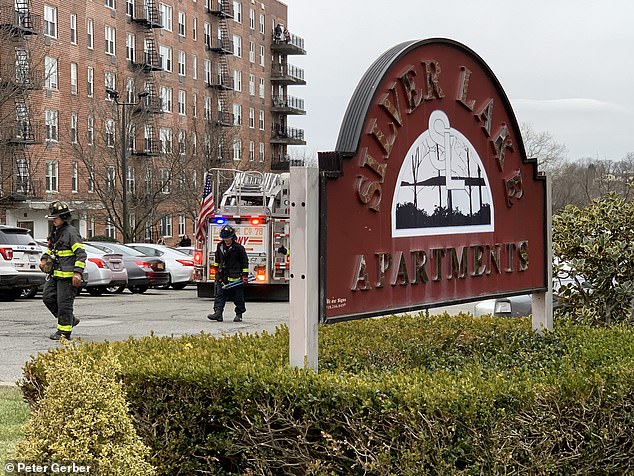 It happened at the Silver Lake Apartment building on New York's Staten Island