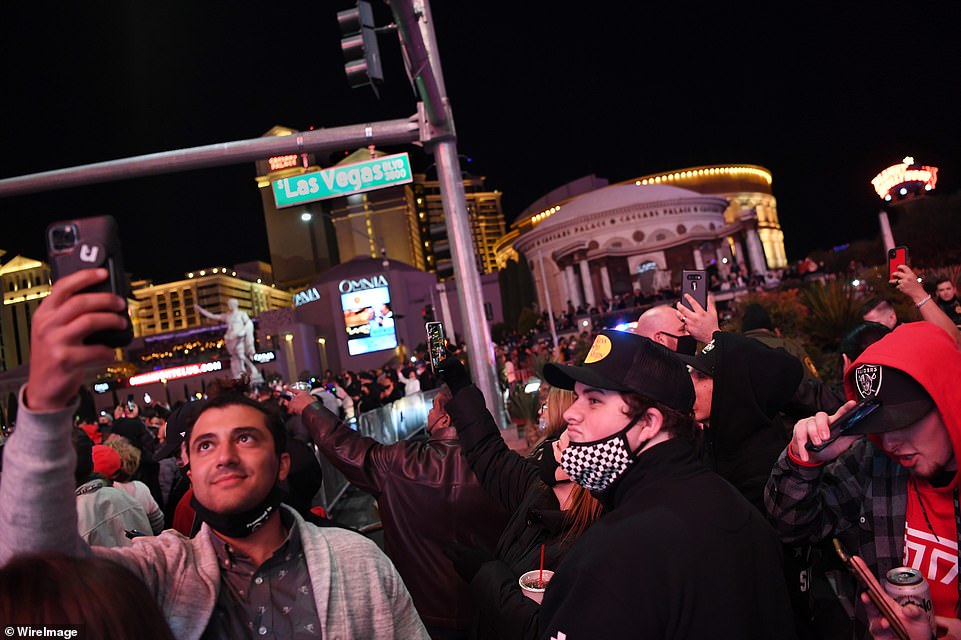 While shopping, gambling, drinking yard-long frozen cocktails and gawking at the sights, most everyone out in Sin City was wearing a face mask, though not all had them covering their mouth and nose, as recommended by health experts