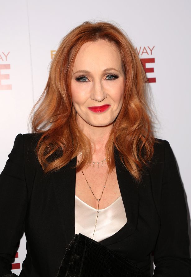 Eddie said "I don't think JK Rowling is transphobic"; Rowling is seen in April