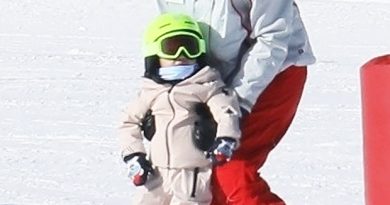 Stormi Webster, 2, Is Such A Big Girl As She Hits The Slopes For Ski Lessons In Colorado