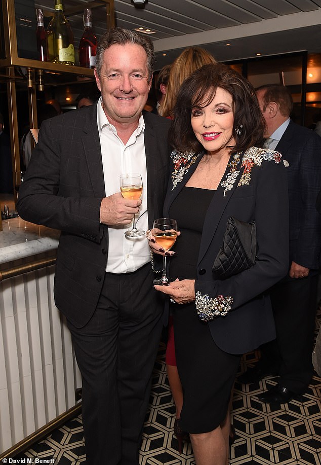 Joan and Piers out on the town