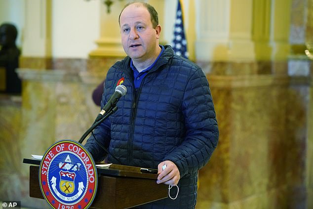 Colorado's governor made the announcement on Twitter on December 28