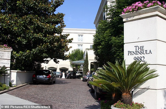 Ponsetto and her mom Nicole, 43, were arrested at the Peninsula Hotel in Beverly Hills
