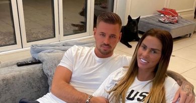Katie Price takes vitamins and tells Carl ‘it’s time’ as she hints at baby news