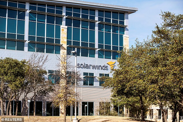 In the breach, hackers gained access to government and private networks by inserting malicious code recent versions of SolarWinds' premier software product, Orion. SolarWinds headquarters in Austin, Texas above