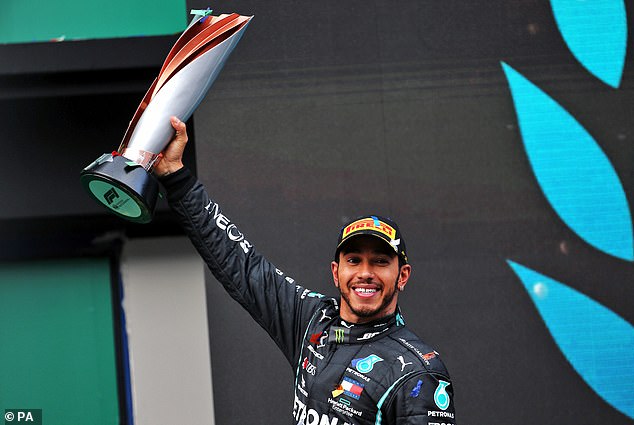 Mercedes driver Hamilton won his seventh world title in 2020, equalling Schumacher's record