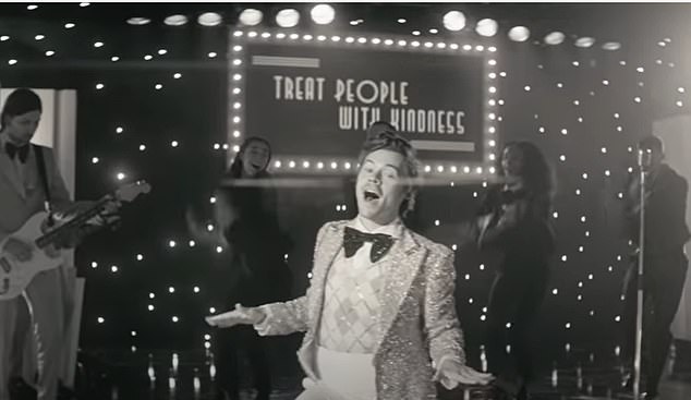 The black-and-white video, which was directed by British filmmakers Ben and Gabe Turner, has already been viewed more than nine million times on YouTube