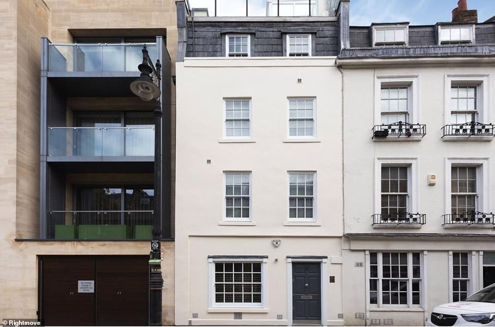 A four-bedroom home in Belgravia, which is
within walking distance of Green Park station, is currently up for sale for £3,975,000