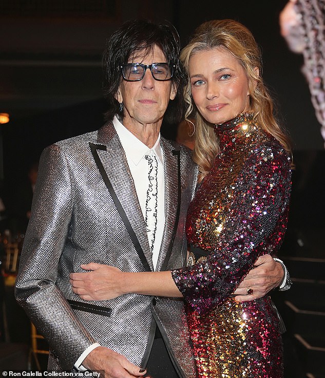 Painful: It's been a difficult year for Paulina who has been mourning the death of her estranged husband Ric Ocasek. The Cars frontman passed away in September 2019