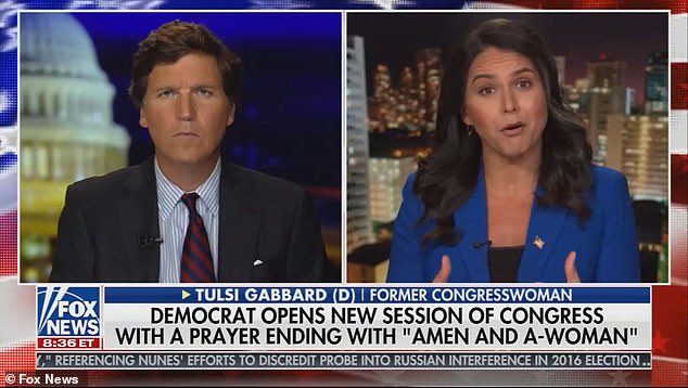 Gabbard blasted the new rules as 'mind blowing' adding they 'lacked common sense'