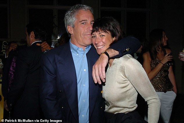 Maxwell and Jeffrey Epstein in 2005. The document reveals how authorities first obtained a warrant in New York to access GPS and historical cell site data for Maxwell which narrowed down their search for the suspect to a one square mile radius in New Hampshire