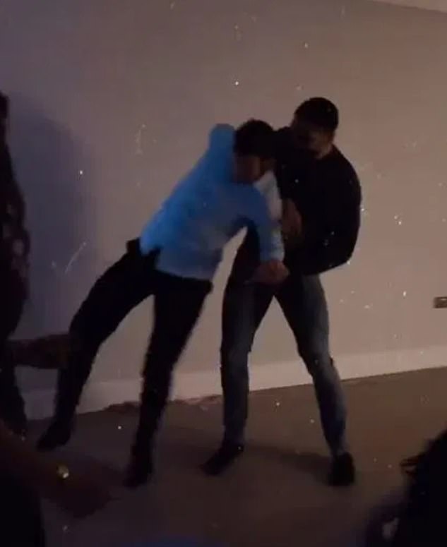 Crystal Palace captain Luka Milivojevic (left) was seen breaking Covid rules at a New Year’s Eve party with Fulham's Aleksandar Mitrovic (right)