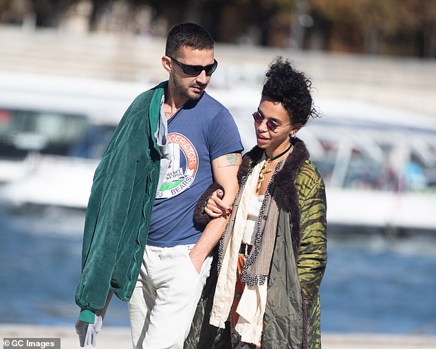 LaBeouf’s apparent omission from any promotional material for the movie ca
me shortly after artist FKA Twigs – real name Tahliah Debrett Barnett – filed a lawsuit against him in December, accusing him of abuse