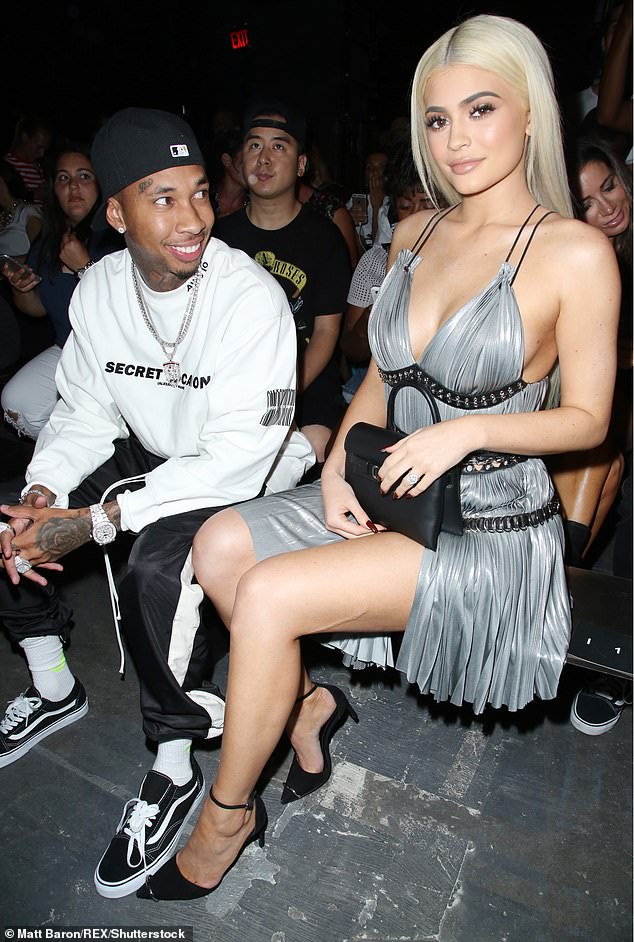 Famous fashion: Kylie and Tyga had the best seats in the house during NYFW after starring in his 2016 fall campaign