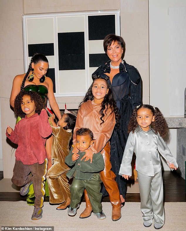 Where is he? Kanye featured in none of the Kardashian Christmas photos