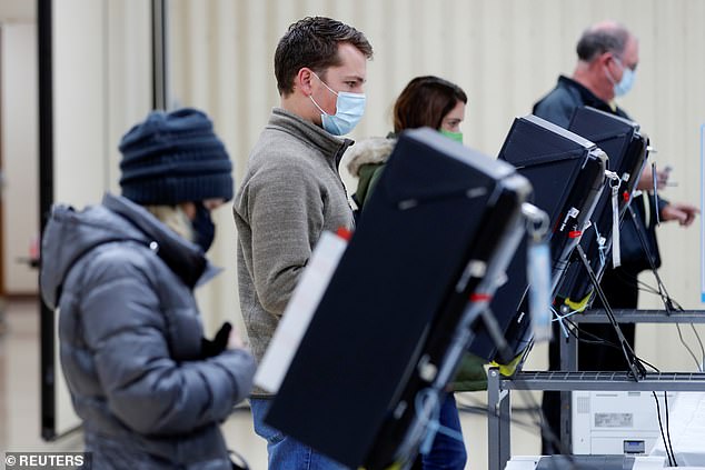 Hundreds of thousands of Georgians are expected to vote on Tuesday before the polls close at 7:00 p.m. – after a record-shattering 3 million already voted in the runoff elections early by mail or in-person