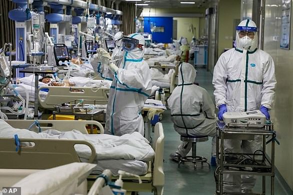 Documents also reveal Hubei province was in the midst of a flu epidemic when coronavirus emerged, with hospitals under-funded and staff demoralised (file image)