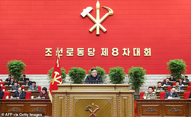 North Korea's GDP was estimated to have contracted by 9.3 per cent in 2020, he said