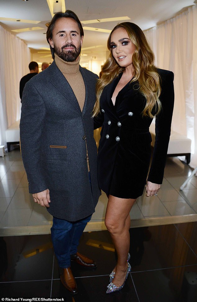 The £25million Tamara Ecclestone burglary trial nearly collapsed after allegations of racism and bullying boiled over in the jury room, it can be revealed. Pictured, Formula One heiress Ms Ecclestone with her husband Jay Rutland at a Harvey Nichols party in London in 2019