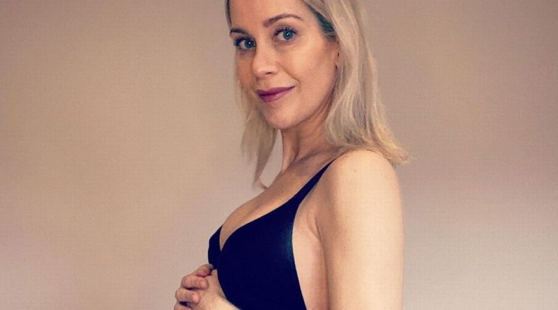 Pregnant Kate Lawler self-isolating after contact with someone with Covid