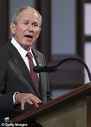Former Republican President George W. Bush