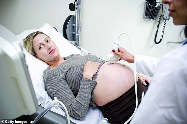 Miranda said the first time she was pregnant, she felt an affinity towards other women who were pregnant (file image)