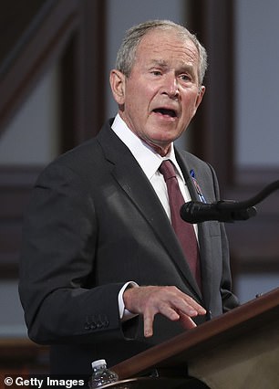 Former Republican President George W. Bush