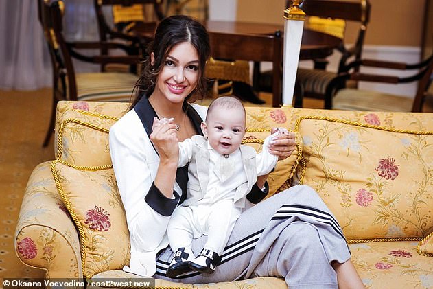 Oksana has told the former monarch that the baby is 'a copy of you' and is ready for a DNA test