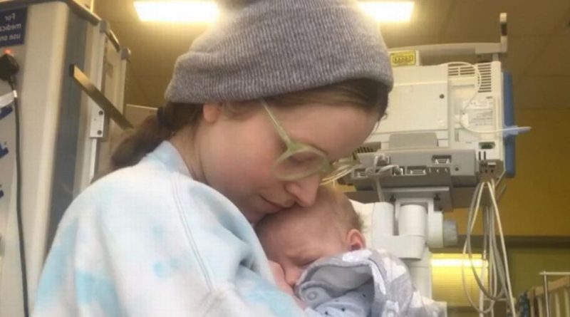 Harry Potter star Jessie Cave’s newborn son leaves hospital after Covid battle
