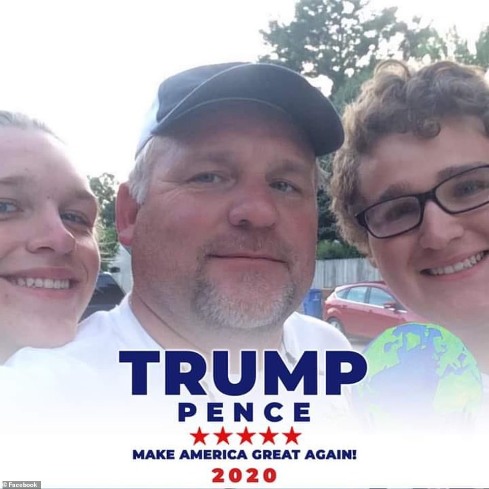 Kevin Greason, 55, of Athens, Alabama, was among the four who died in Wednesday's riots. Social media posts reveal Greeson was a fervent supporter of the president
