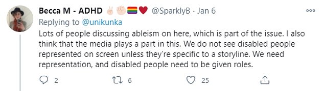 No way! Commenters were shocked and horrified, with several saying the conspiracy theory is abelist because it expresses disbelief of what disabled people can do