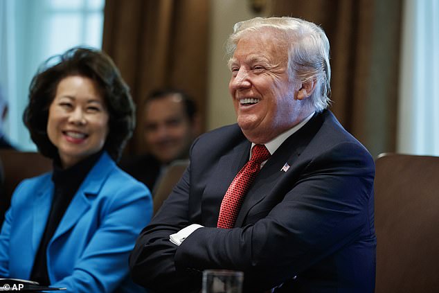 Chao became the highest-ranking administration official to resign after President Donald Trump's lackluster response to the mob that rushed Capitol Hill