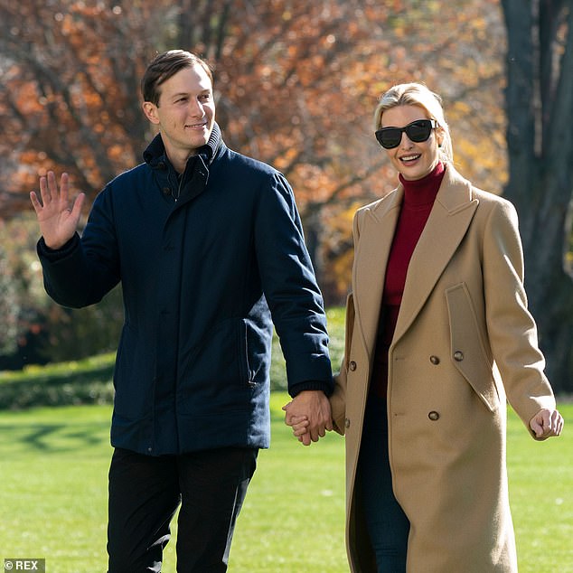 It's unclear whether Jared and Ivanka (together in November) are actually moving out, though the image suggests they are gearing up to make a swift exit from the nation's capital. A source confirmed to DailyMail.com that they were donating clothes to the Salvation Army