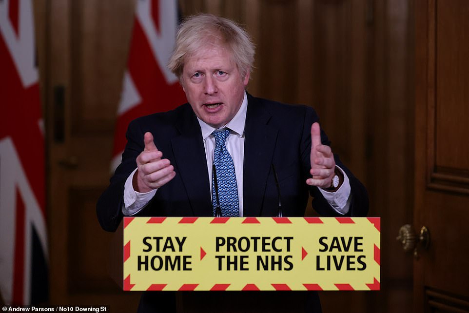 Prime Minister Boris Johnson has issued a plea to families and begged them to stay home to save lives as the UK recorded its highest death toll since the pandemic began today and the NHS launches a new ad campaign fronted by Chris Whitty