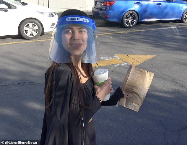 Miya Ponsetto was spotted making a food run to McDonald's last Saturday when she was stopped by a reporter