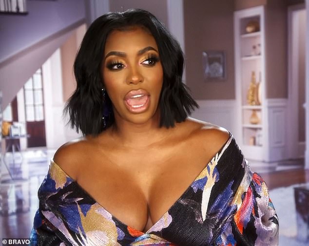 I've actually dealt with depression, abuse, etcetera, and I've made it in spite of all': At the time of filming she was working on her book - The Pursuit Of Porsha - which is about 'me becoming who I am