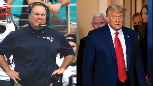 Patriots Coach Bill Belichick Applauded By Fans After Dissing Trump & Rejecting His Medal Of Freedom