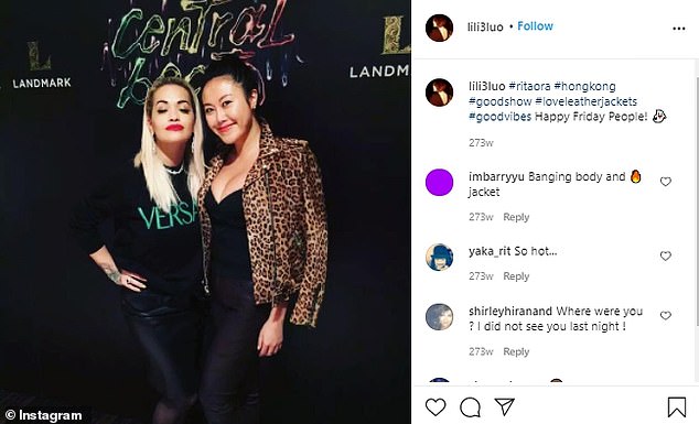 Luo Lili, 34, who had rubbed shoulders with the likes of Hillary Clinton and Rita Ora, reportedly jumped to her death with her young child last week after suffering post-natal depression