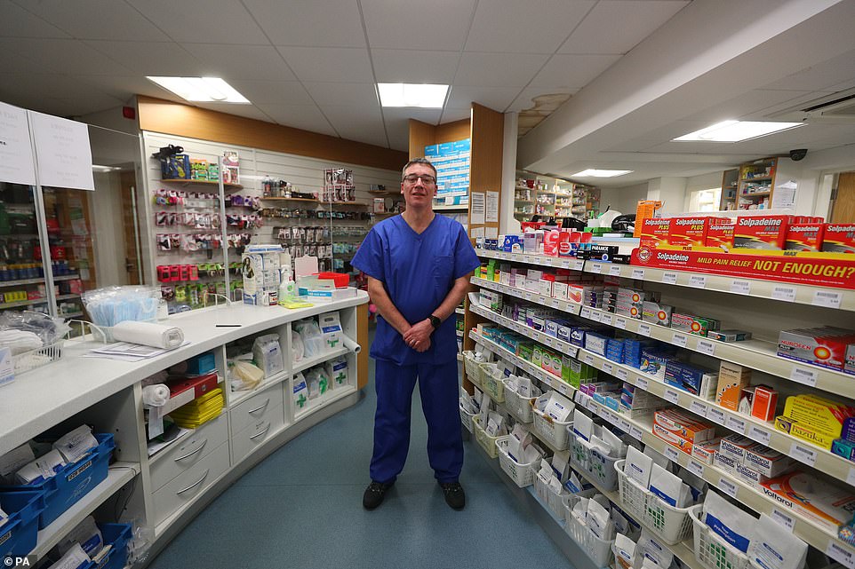 Andrews Pharmacy was among six high street chemists to start dishing out doses of the jabs this morning