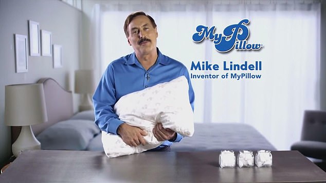 Lindell's pillow company regularly advertises on Fox News