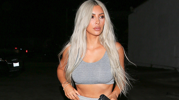 9 Celebs Who Paired Their Crop Tops With Sweats: Kim Kardashian, Hailie Jade & More